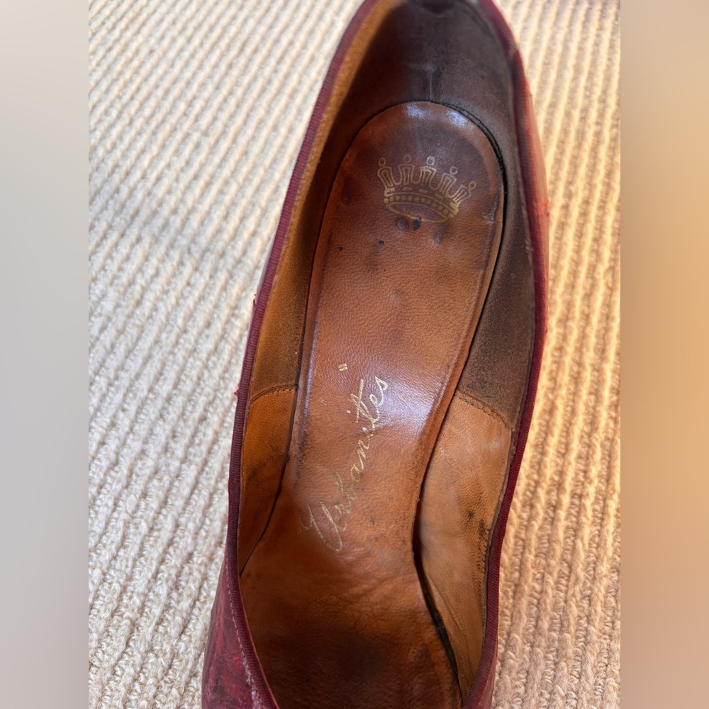 Women’s 1950’s Vintage Crocodile Pumps - Picture 8 of 8